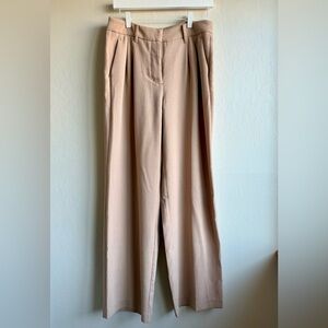 Nine West Women's Cream Wide Leg Trousers